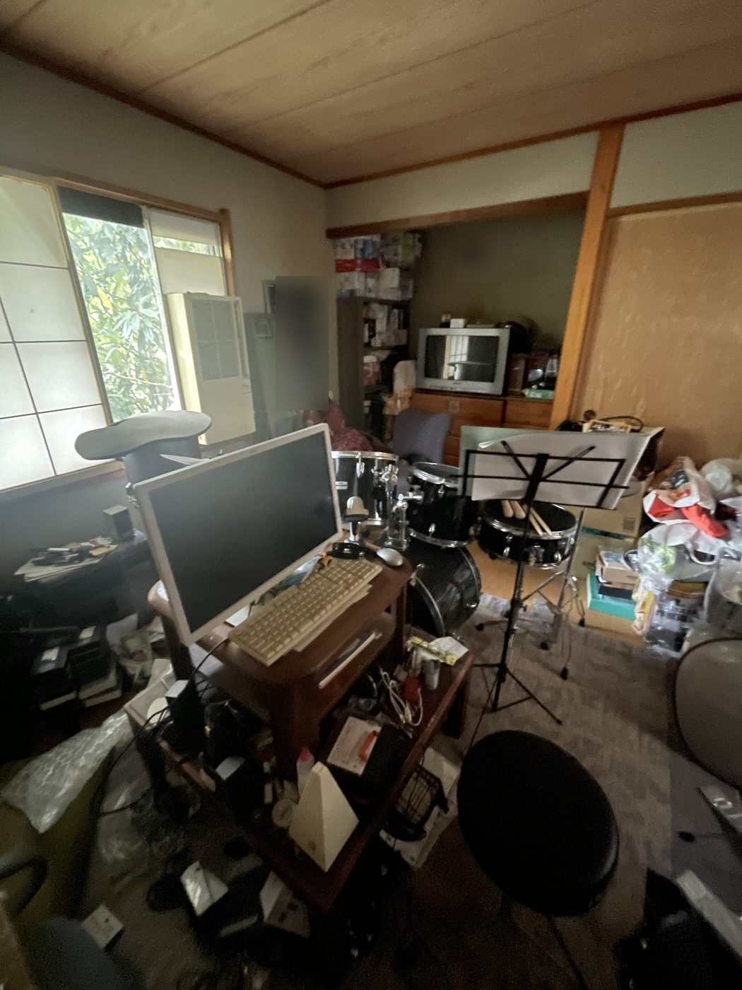 趣味のお部屋：片付け前