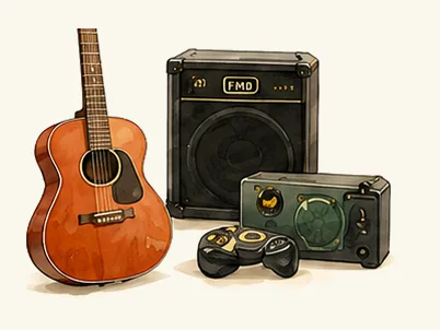 楽器・音響機器の買取イメージ