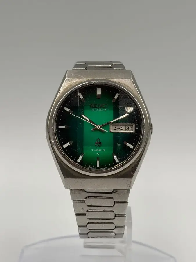 SEIKO TYPE II 緑文字盤 腕時計（ジャンク）の買取実績写真4