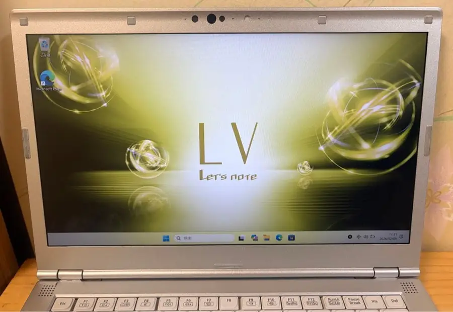 ノートPC Panasonic Let'snote CF-LV7（初期化済み）の買取実績写真1