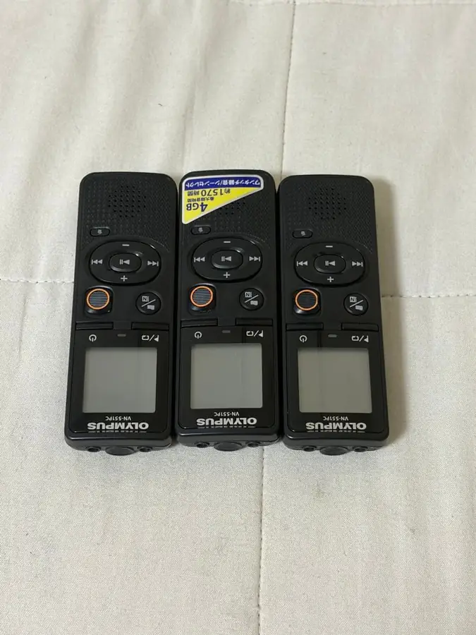 OLYMPUS ボイスレコーダー 3台（VN-551PC）の買取実績写真2