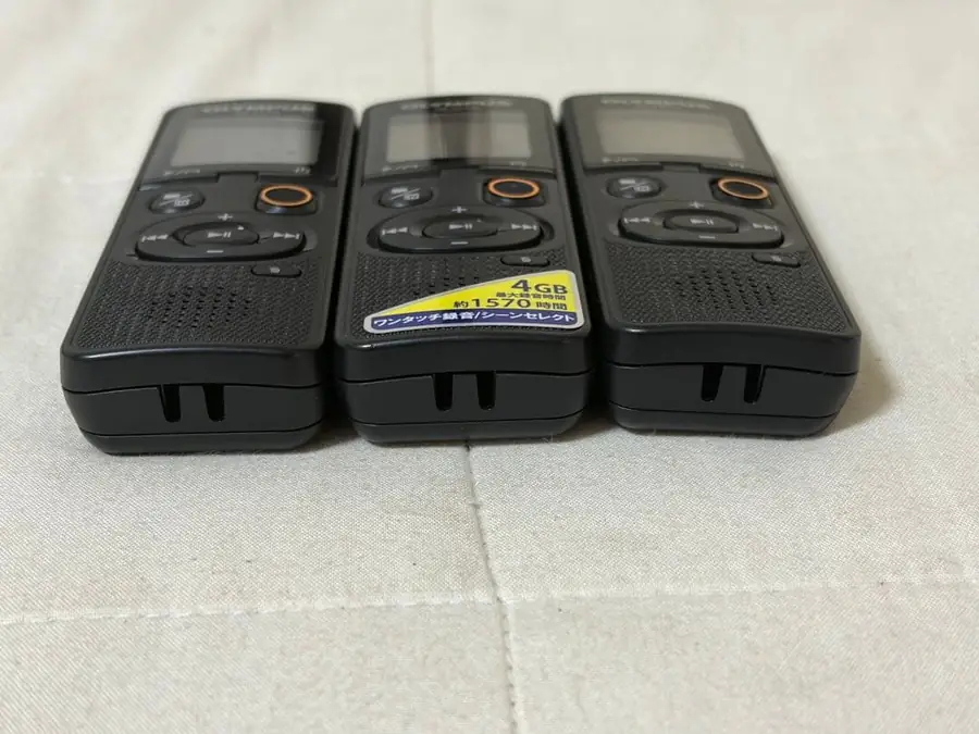 OLYMPUS ボイスレコーダー 3台（VN-551PC）の買取実績写真3