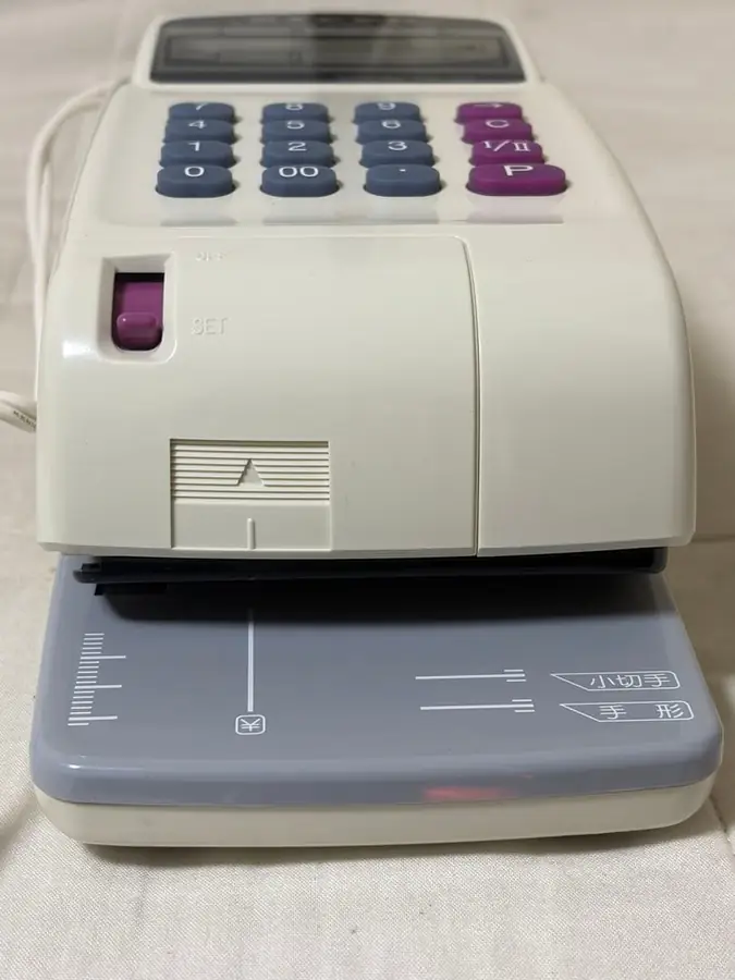 電子チェックライター（箱・説明書付き）の買取実績写真3
